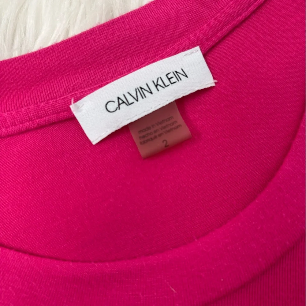 Vibrant Pink Midi Dress - Picture 2 of 3